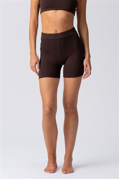 Alisa Shorts - Brun - L - TeeShoppen