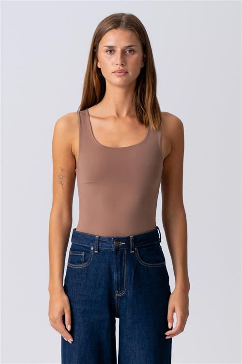 Eleanor Top - Brun - 2XL - TeeShoppen