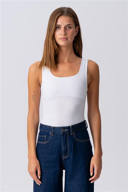Eleanor Top - Hvid - M - TeeShoppen