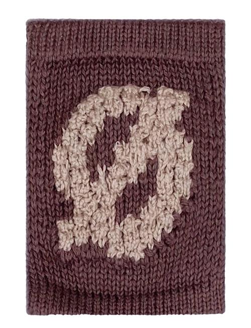 Knitted Letter Ø, Nature Smallstuff Brown