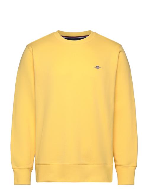 Reg Shield C-Neck Sweat GANT Yellow