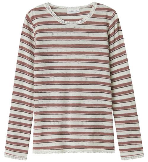 Name It Bluse - NkfWang - Antler/Snow white