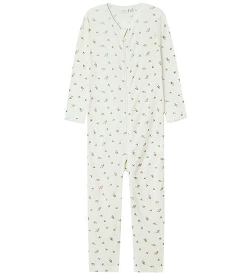 Name It Natdragt - Uld - NmfWang - Snow White/Small flowers