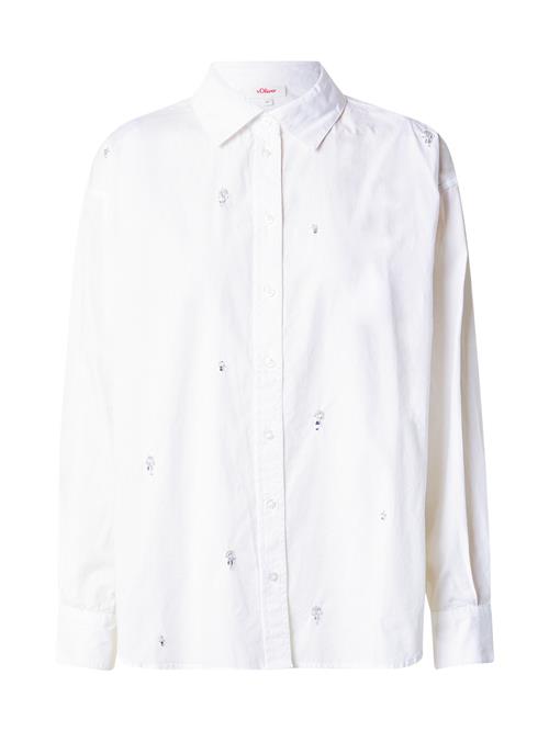 Se s.Oliver Bluse  hvid ved About You