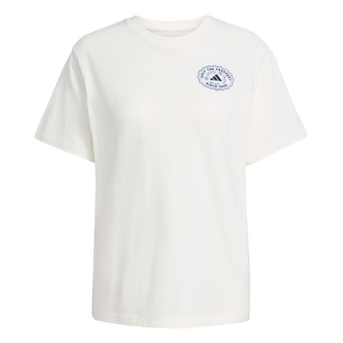 ADIDAS SPORTSWEAR Funktionsbluse 'Farmers Market'  mørkebeige / græsgrøn / sort / hvid