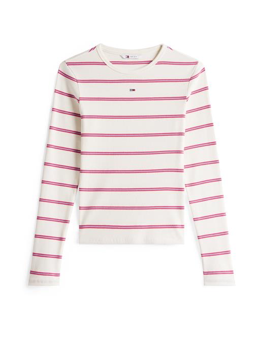 Tommy Jeans Shirts 'ESSENTIAL'  lyseblå / rød / hvid