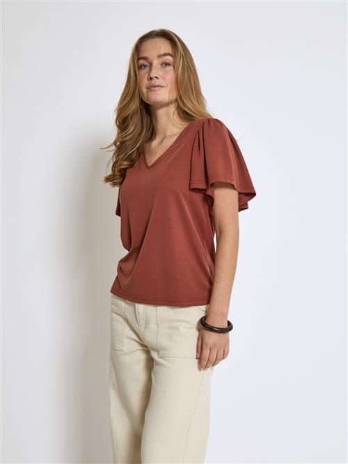 minus Shirts 'Rianne'  rustrød