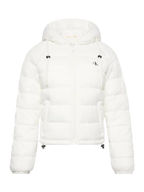 Calvin Klein Jeans Overgangsjakke  sort / hvid