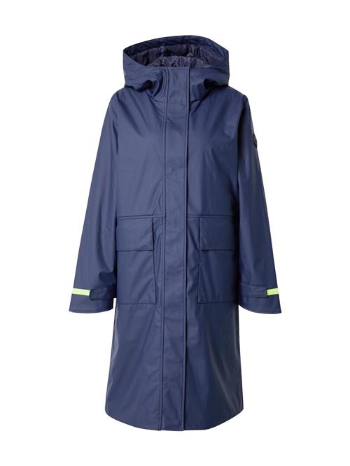 No. 1 Como Overgangsfrakke  navy / neongul
