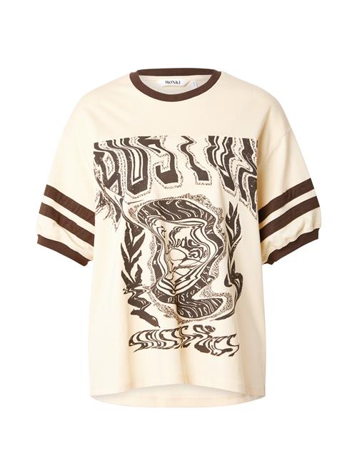 Monki Shirts  brun / lysegul
