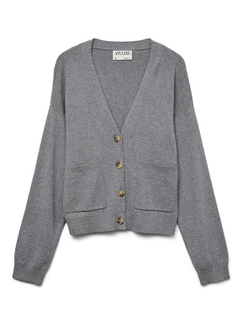 VERO MODA Cardigan 'VMSigbrit'  grå-meleret