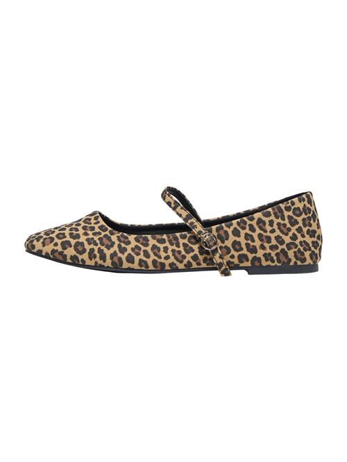 ONLY Ballerinasko med rem 'ONLAkira-3'  beige / brun / sort