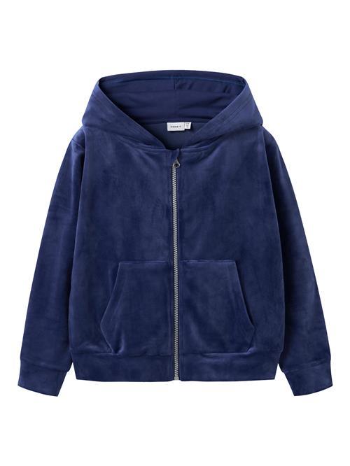 NAME IT Velour Cardigan Nalone Blueprint