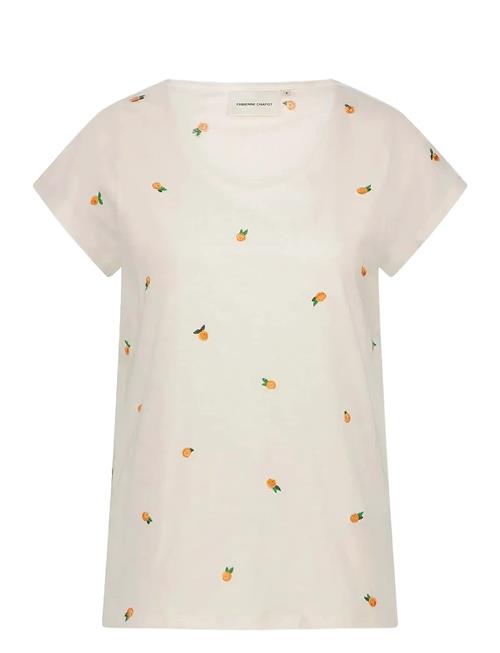 Phil Round V T-Shirt Fabienne Chapot White