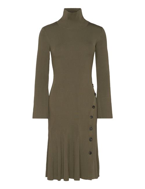 Polly Knitted Midi Dress Malina Khaki