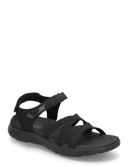Womens Go Walk Flex Sandal Skechers Black
