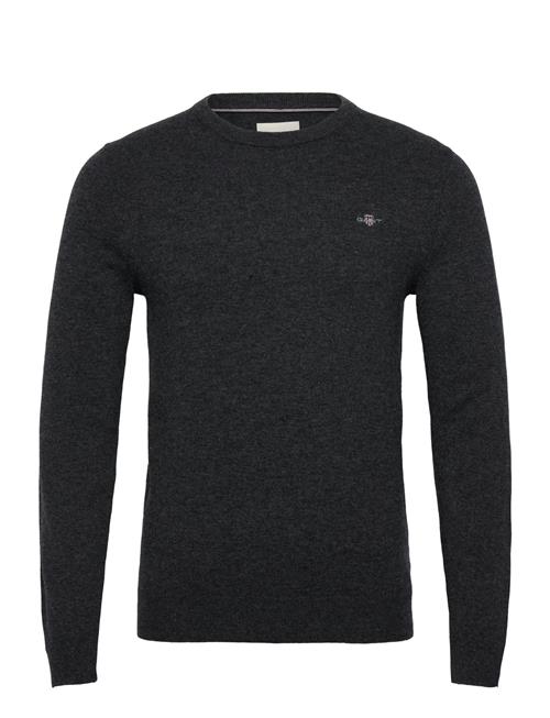 Lambswool Blend C-Neck GANT Grey