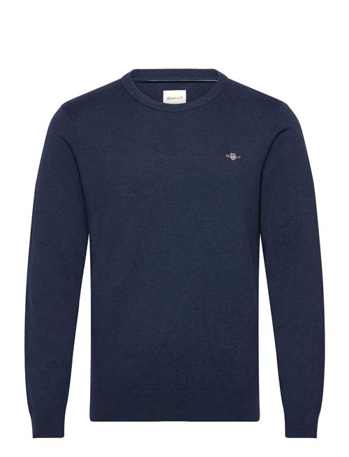 Shield Cotton C-Neck GANT Navy