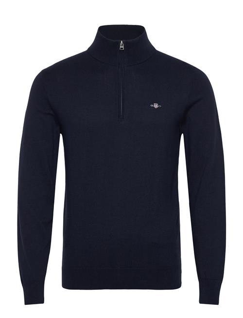 Cotton Half Zip GANT Navy