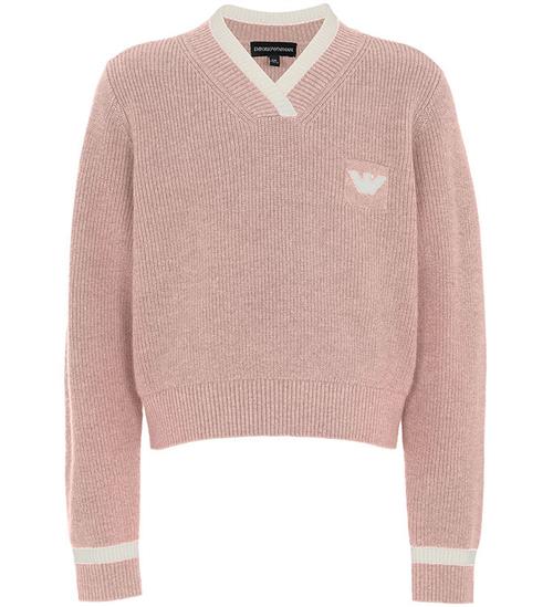 Emporio Armani Bluse - Strik - Burnished Lilac