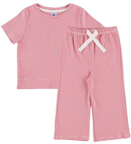 Petit Bateau Nattøj - Peonia/Marshmallow