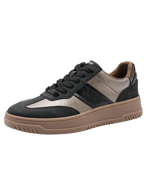 s.Oliver Sneaker low  guld / sort