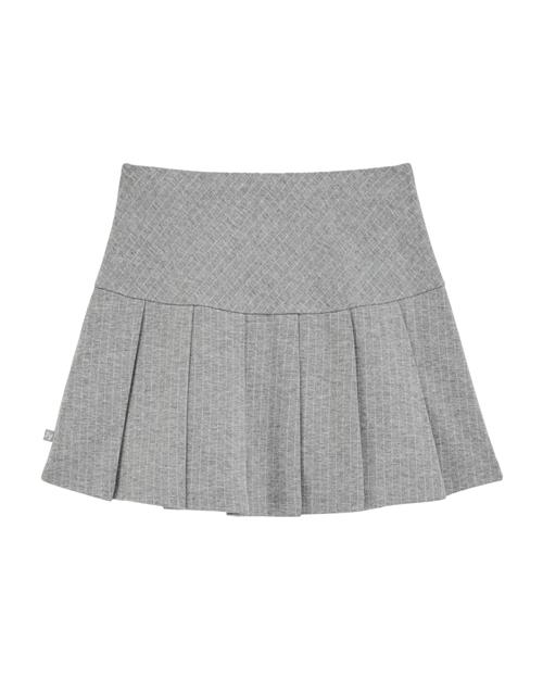 WE Fashion Nederdel  grå / sølvgrå