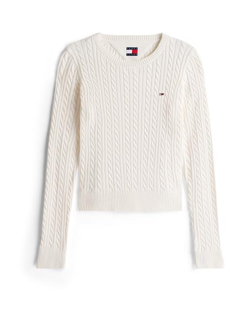 Tommy Jeans Pullover 'ESSENTIAL'  hvid