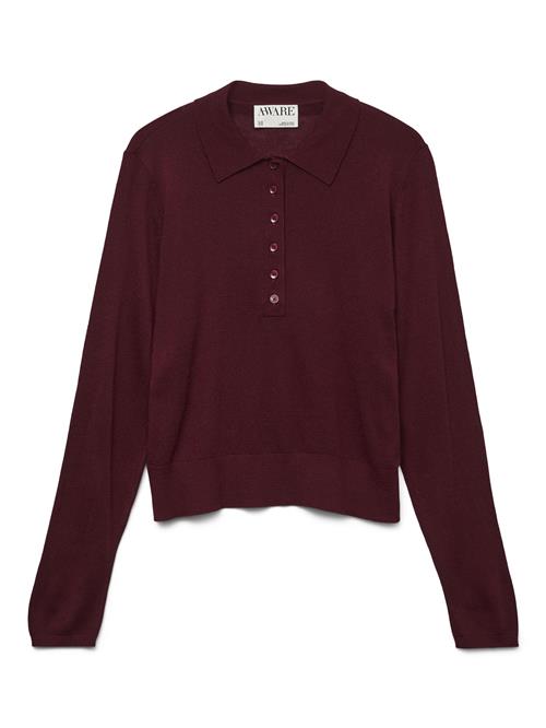 VERO MODA Pullover  carminrød