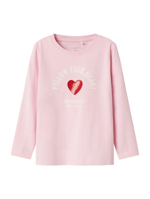 NAME IT Bluser & t-shirts  lyserød / rød