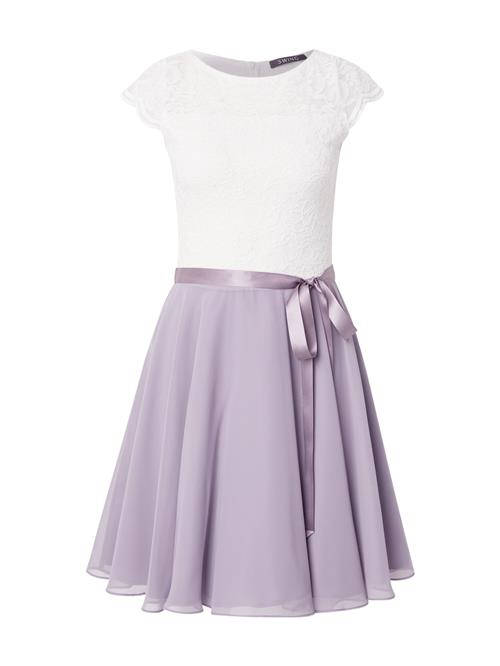 SWING Coctailkjole  lysviolet / hvid