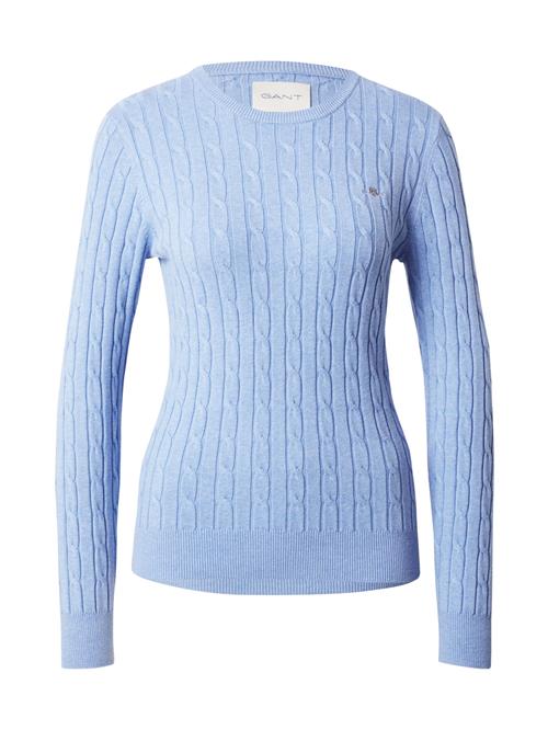 GANT Pullover  himmelblå / lysegrå