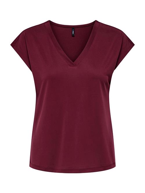 ONLY Shirts 'ONLFREE'  vinrød