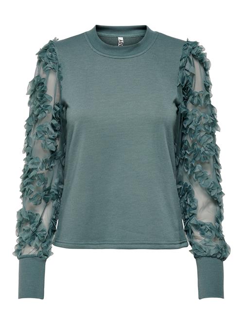 JDY Sweatshirt 'JDYFAIRVIEW'  smaragd