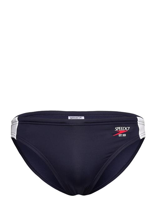 8-005078 Jetstream Retro Colorblock Brief Speedo Navy