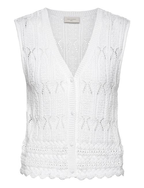 Se Fqfraya-Waistcoat FREE/QUENT White ved Booztlet