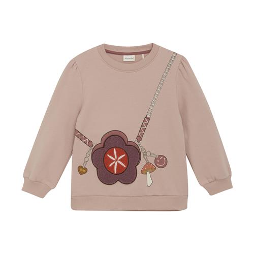 Minymo Sweatshirt Misty Rose  104cm    104 cm  kvinde