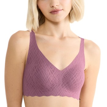 Sloggi Bh ZERO Feel Bliss Soft Bra Lilla Medium Dame