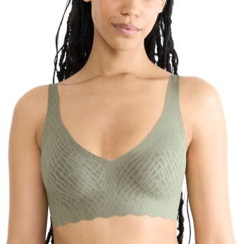 Sloggi Bh ZERO Feel Bliss Soft Bra Grøn/Khaki S+ Dame