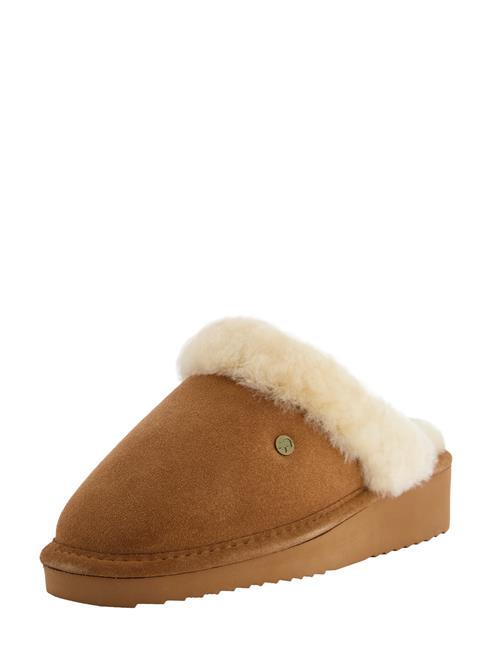 Warmbat Hjemmesko 'Alice'  creme / cognac