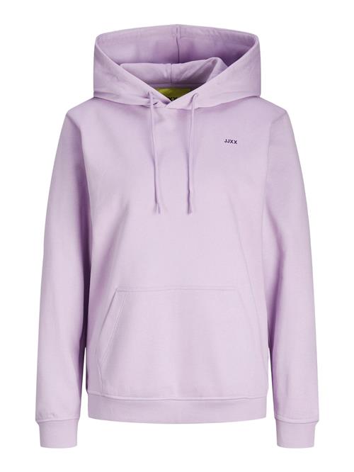 Se JJXX Sweatshirt 'ABBIE'  lyselilla / mørkelilla ved About You