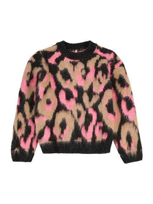 ONLY GIRLS Pullover  beige / pink / sort