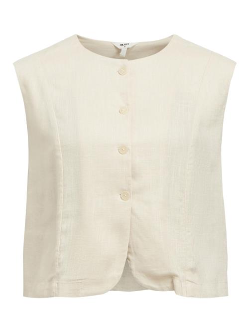 OBJECT Vest  lysebeige