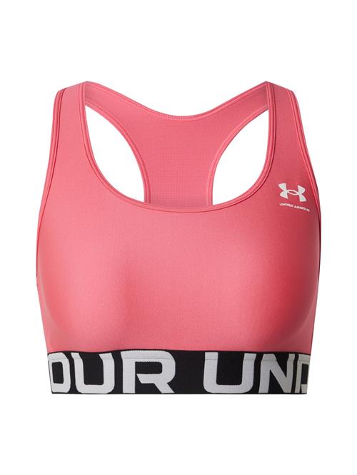 Se UNDER ARMOUR Sports-BH 'Authentics'  grå / gammelrosa / sort / hvid ved About You