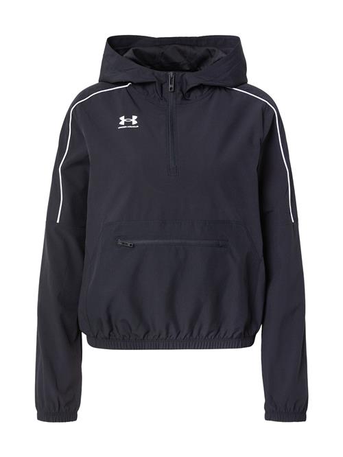 UNDER ARMOUR Træningsjakke 'Challenger'  sort / hvid