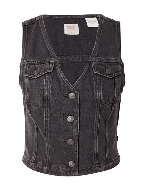 LEVI'S ® Vest 'Bella Denim Corset'  black denim