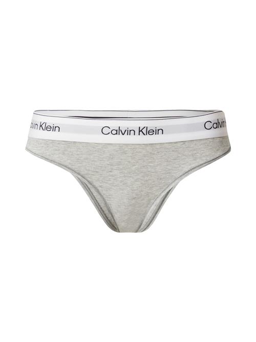 Calvin Klein Underwear Slip  lysegrå / sort / hvid
