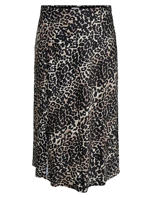 Cardomina Satin Calf Skirt Wvn ONLY Carmakoma Black