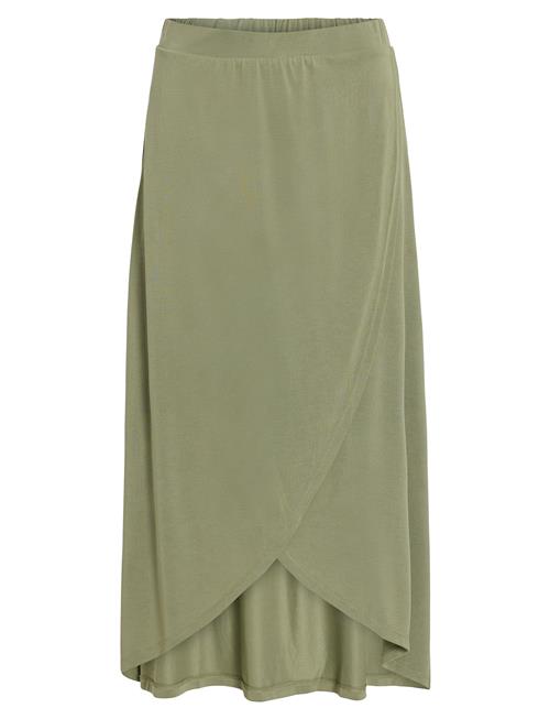 Vimodala Hw Wrap Skirt - Noos Vila Khaki
