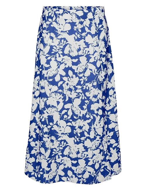 Vmfrej H/W 7/8 Pencil Skirt Wvn Exp Vero Moda Blue